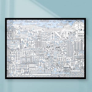 Napoli life - illustrazione di Alessio Cottino