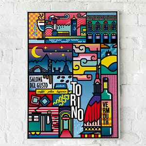 Torino POP - illustrazione di Alessio Cottino