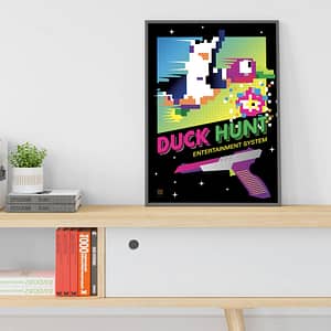 Duck Hunt POP - Illustrazione di Alessio Cottino