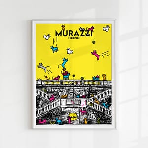 Cats in Murazz - illustrazione di Alessio Cottino