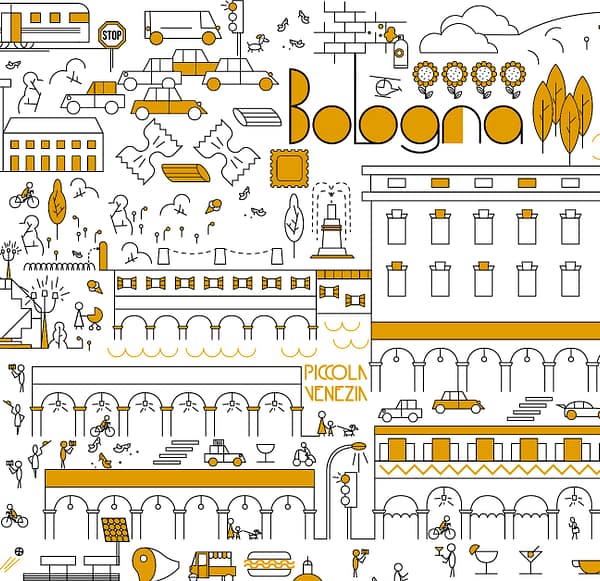 Bologna Life - illustrazione di Alessio Cottino