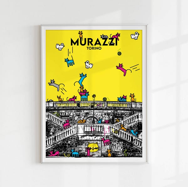 Cats in Murazz - illustrazione di Alessio Cottino