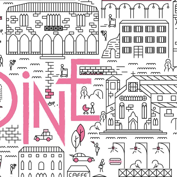 Udine City Life - illustrazione