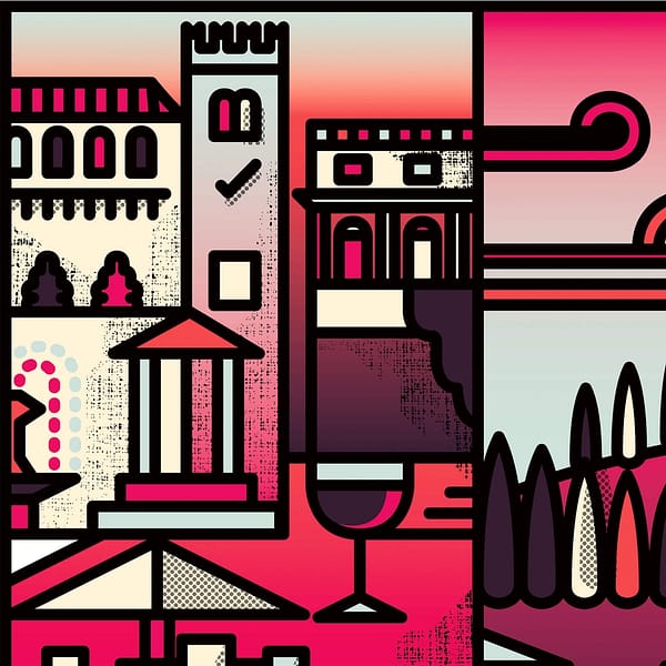 Verona POP - illustrazione di Alessio Cottino