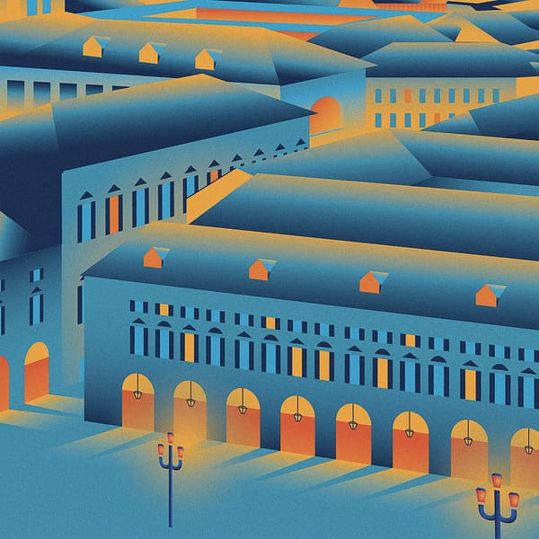 0259 a Torino - illustrazione di Alessio Cottino