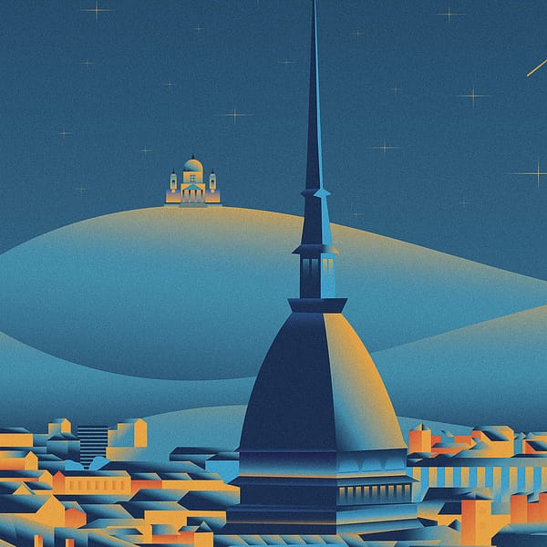 0259 a Torino - illustrazione di Alessio Cottino