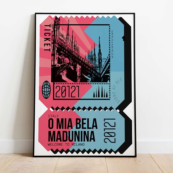 Welcome to Milano - illustrazione di Alessio Cottino