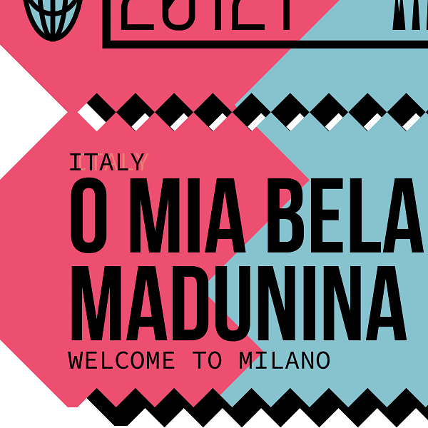 Welcome to Milano - illustrazione di Alessio Cottino