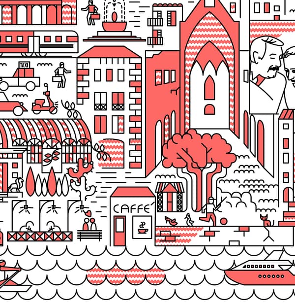 Palermo life - illustrazione di Alessio Cottino