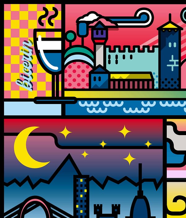 Torino POP - illustrazione di Alessio Cottino