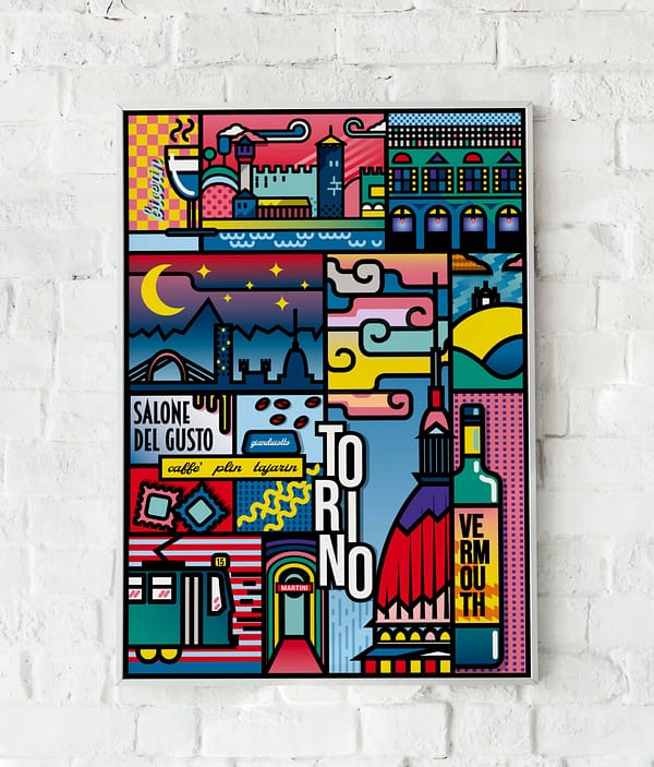 Torino POP - illustrazione di Alessio Cottino