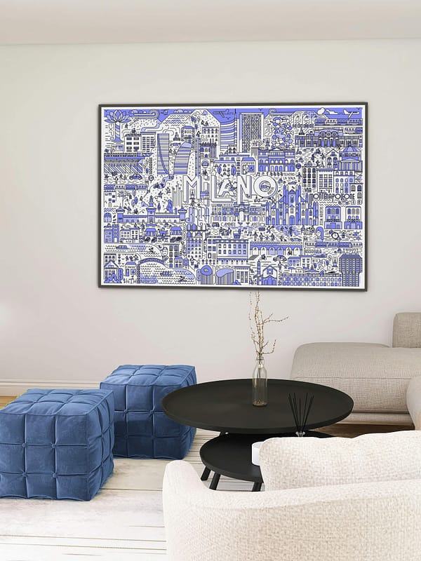 Milano life - illustrazione di Alessio Cottino